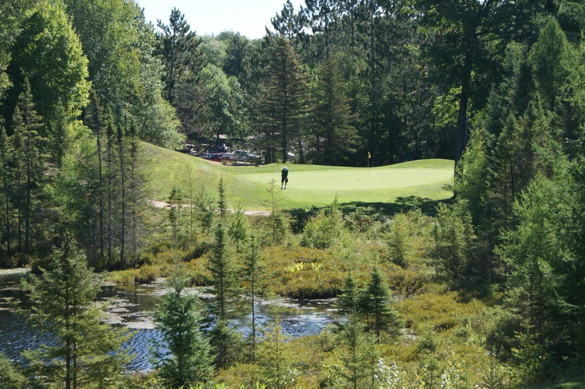 Lakewoods Resort & Golf Namekagon Bagian luar foto